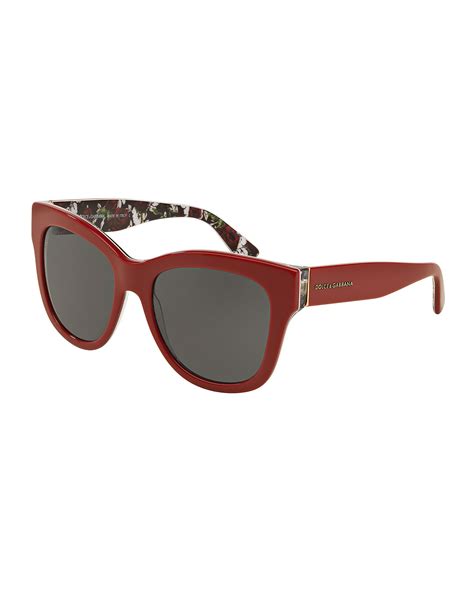 dolce gabbana the deep red|dolce and gabbana red sunglasses.